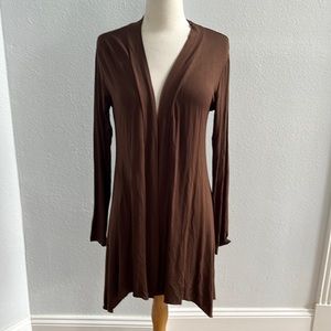 Jersey Knit Lightweight Cardigan Size M/L NWT